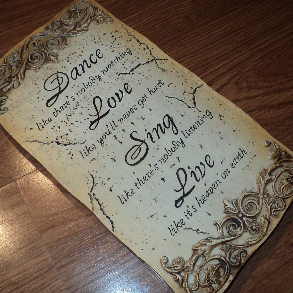 📜"Dance Love Sing Live" Wall Art Decor📜 - MUST BUNDLE